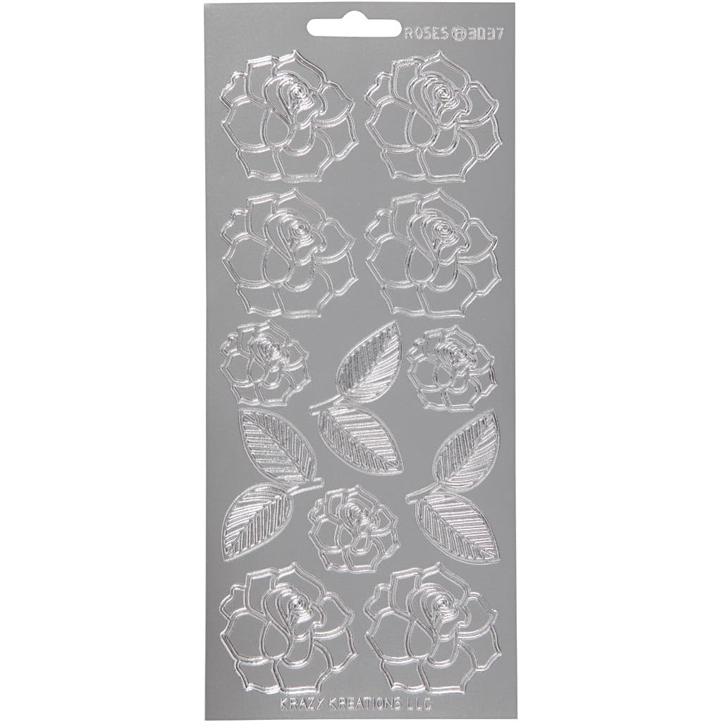 CreativStickers, Silver, One Size