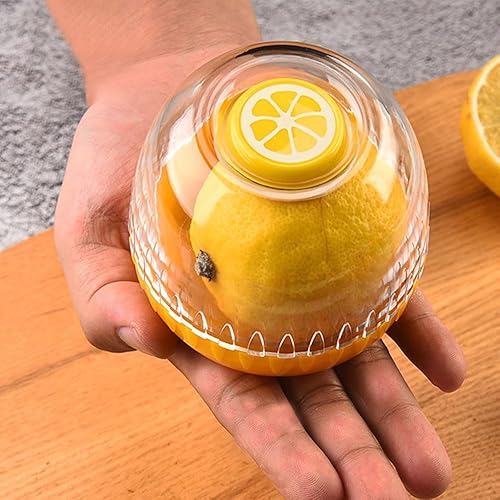 Vista 6 de Juego de 4 recipientes de frutas y verduras con tapa para refrigerador, recipiente de almacenamiento de cebolla, aguacate, protector de tomate