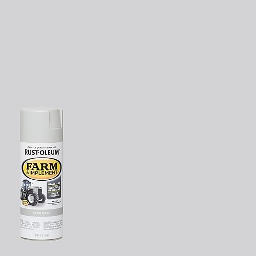 Vista 158 de Rust-Oleum Farm & Implement 280165-2PK - Pintura esmaltada, galón, negro brillante, paquete de 2