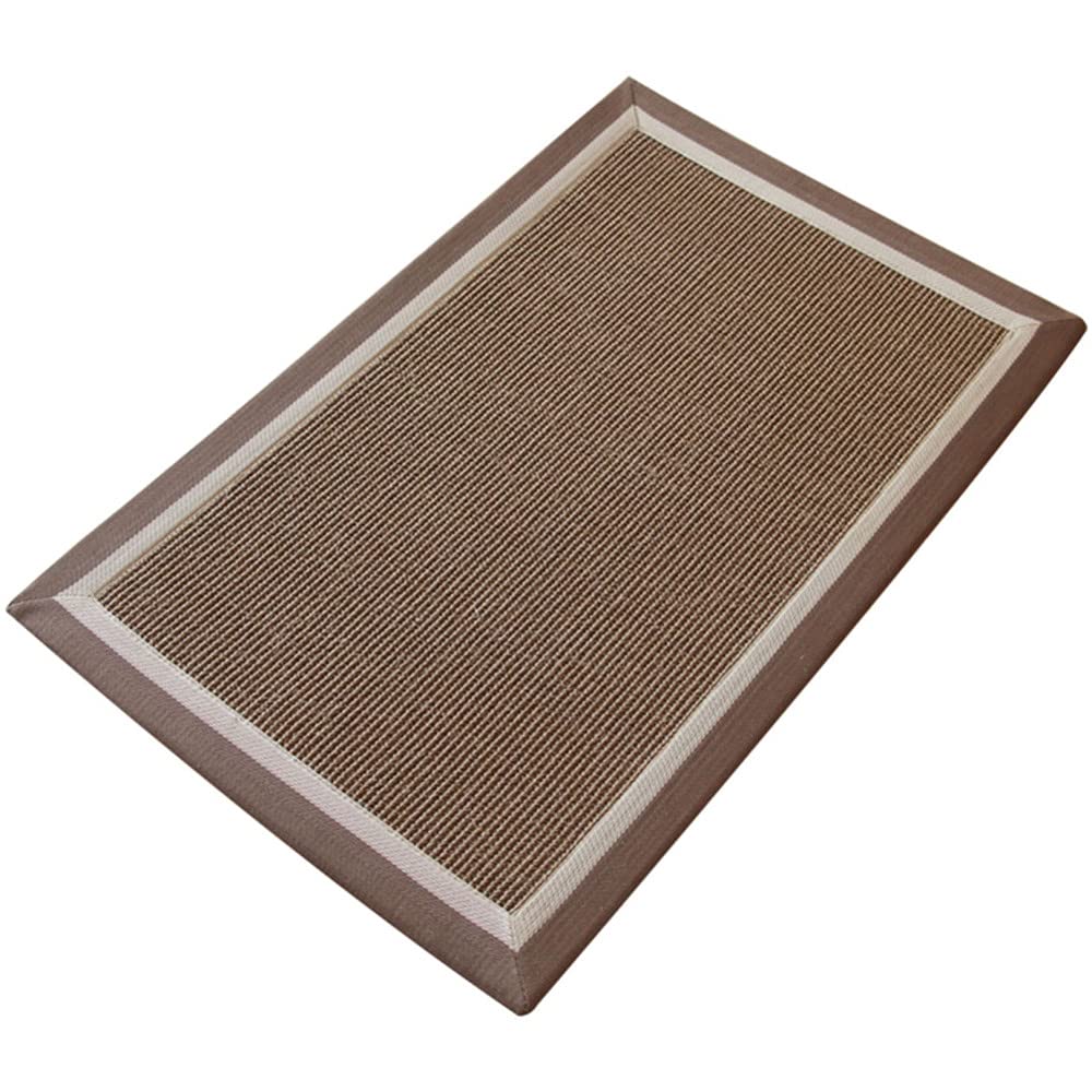 Paillasson en sisal tressé main beige 60x100 cm | L'élégance naturelle pour votre entrée