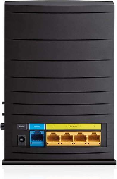 Vecchio Modello TP Link Archer C20i Router Wireless Dual Band 4 Porte LAN Fast Ethernet 1 Porta USB Multifunzione