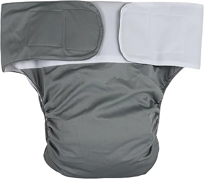 Adult Reusable Cloth Diapers Washable Incontinence Underwears Adjustable Leakproof Nappy Care Pant for Disabled Elderly Bedridden