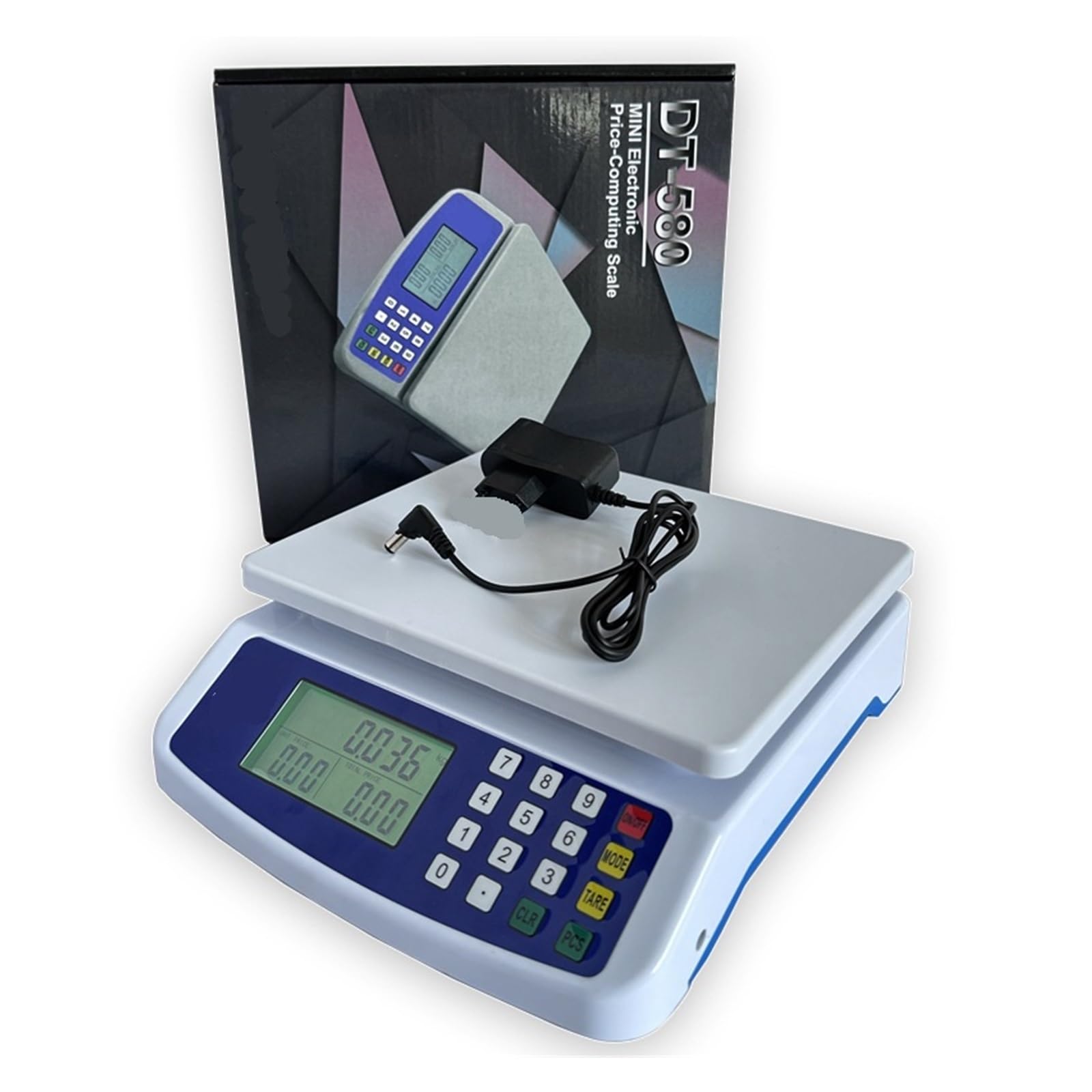 Báscula digital, Báscula electrónica digital de alta precisión con pantalla LCD 30 kg/1 g for cocina, báscula for alimentos