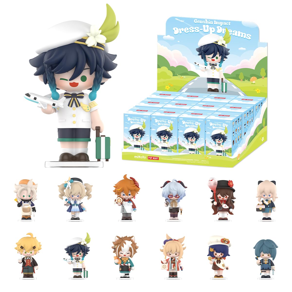 POP MART Genshin Impact Dress-Up Dreams Themed Chibi Series