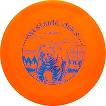 Westside Discs Tournament Bear Disc Golf Fairway Driver | Neutral to Stable Fairway Driver with Control & Glide | Premium Tournament Plastic w/Enhanced Grip | 170-176g Colors May Vary