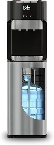 Miniatura 1 de Brio Dispensador de agua de carga inferior serie esencial 3 ajustes de temperatura agua caliente temperatura ambiente y fría aprobado por ULEnergy