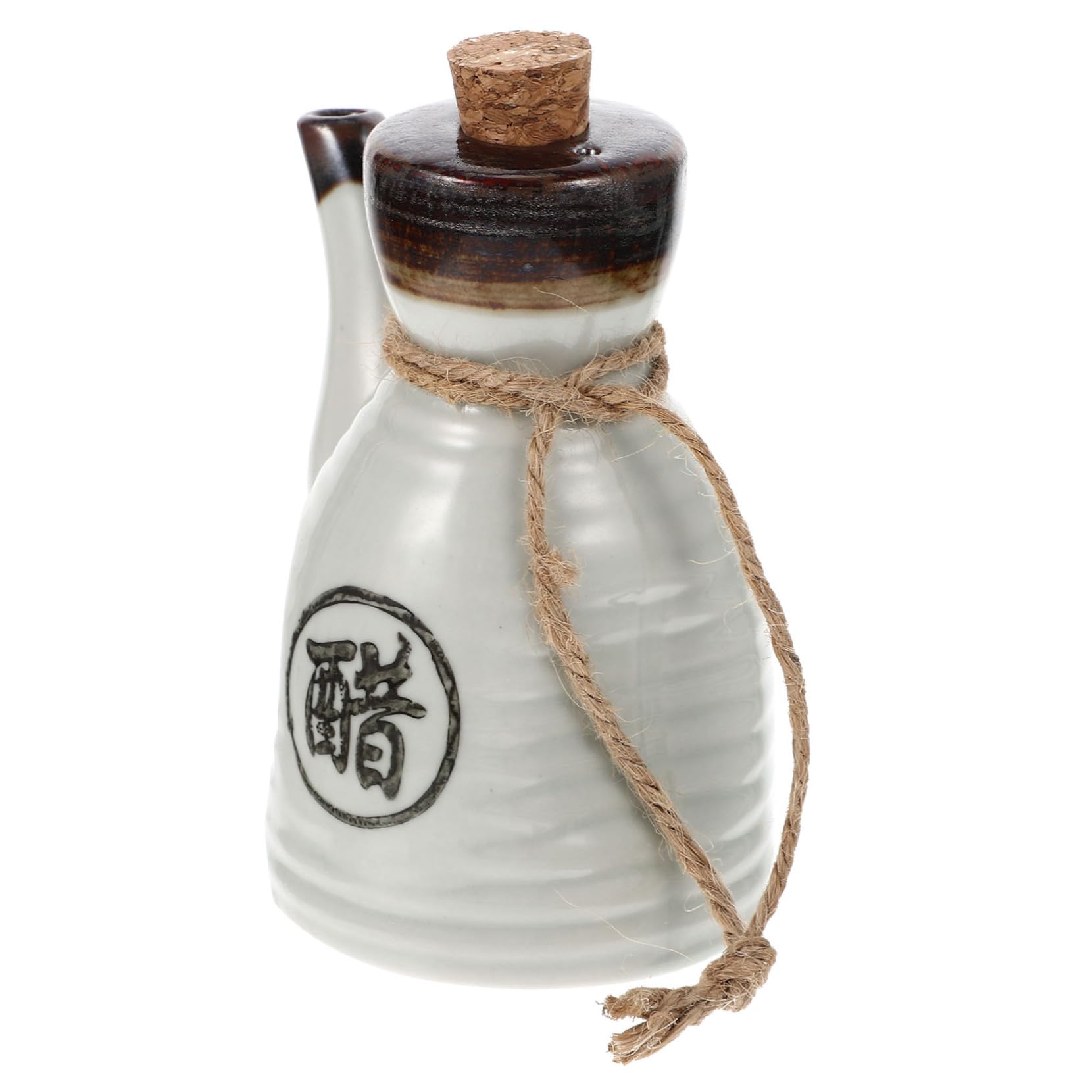 SOLUSTRE Multi Function Condiment Holder Japanese Style Vinegar Dispenser for Oil Soy Sauce and Seasoning Kitchen Spice Jar for Home Restaurant Use