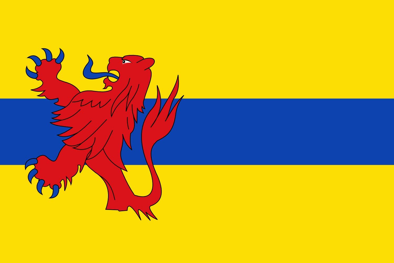 Vleuten-De Meern vlag grand drapeau résistant aux intempéries pour collectionneur