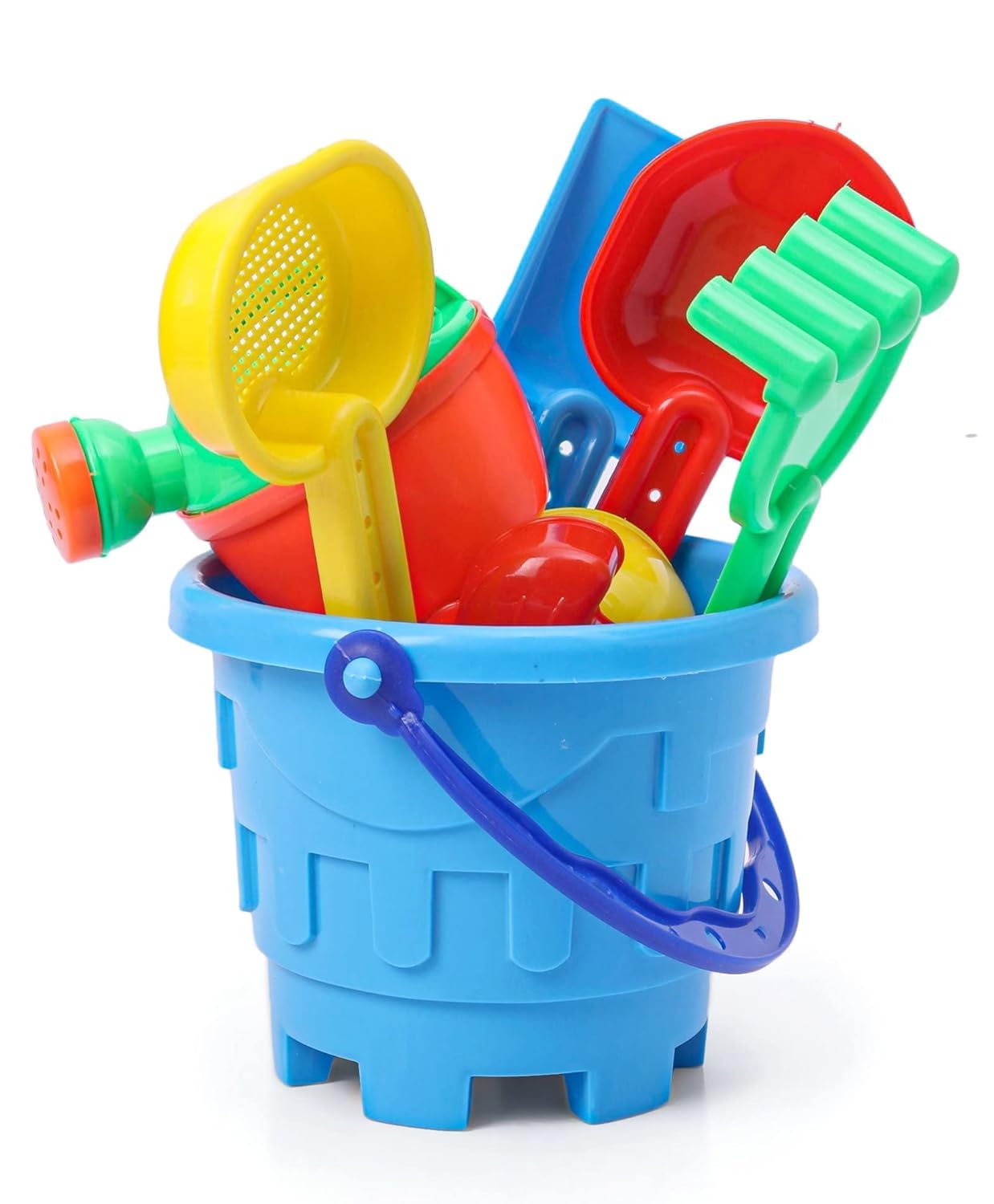 Majisha Toys Sand Game Castle Building Plastic Beach Toy Set For Kids Summer Fun Creative Activity Playset& Gardening Tool With Accessories & Bucket-Pack Of 8 10 Pcs - Multicolor (B0CWGQPGGZ) Amazon Price History, Amazon Price Tracker