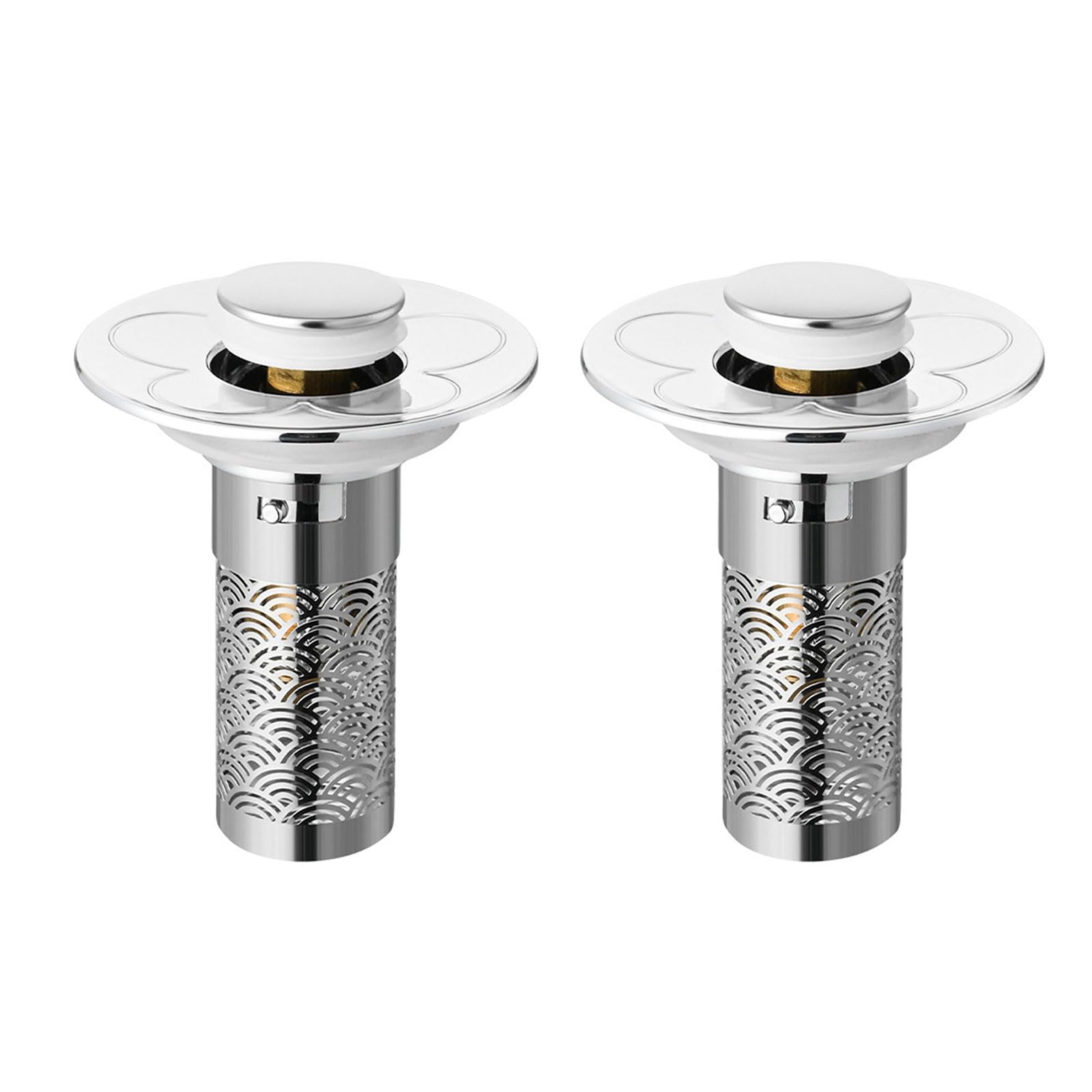 Jiingekk B Utton Urst Up Drain Lid Locking Escape For Owl Sink Rustless Rustless Drain Lid