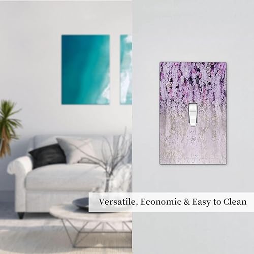 Miniatura 177 de Vista de ventana, isla tropical, playa, palmeras, cielo soleado, cubierta de interruptor de luz de palanca individual, placa decorativa de pared