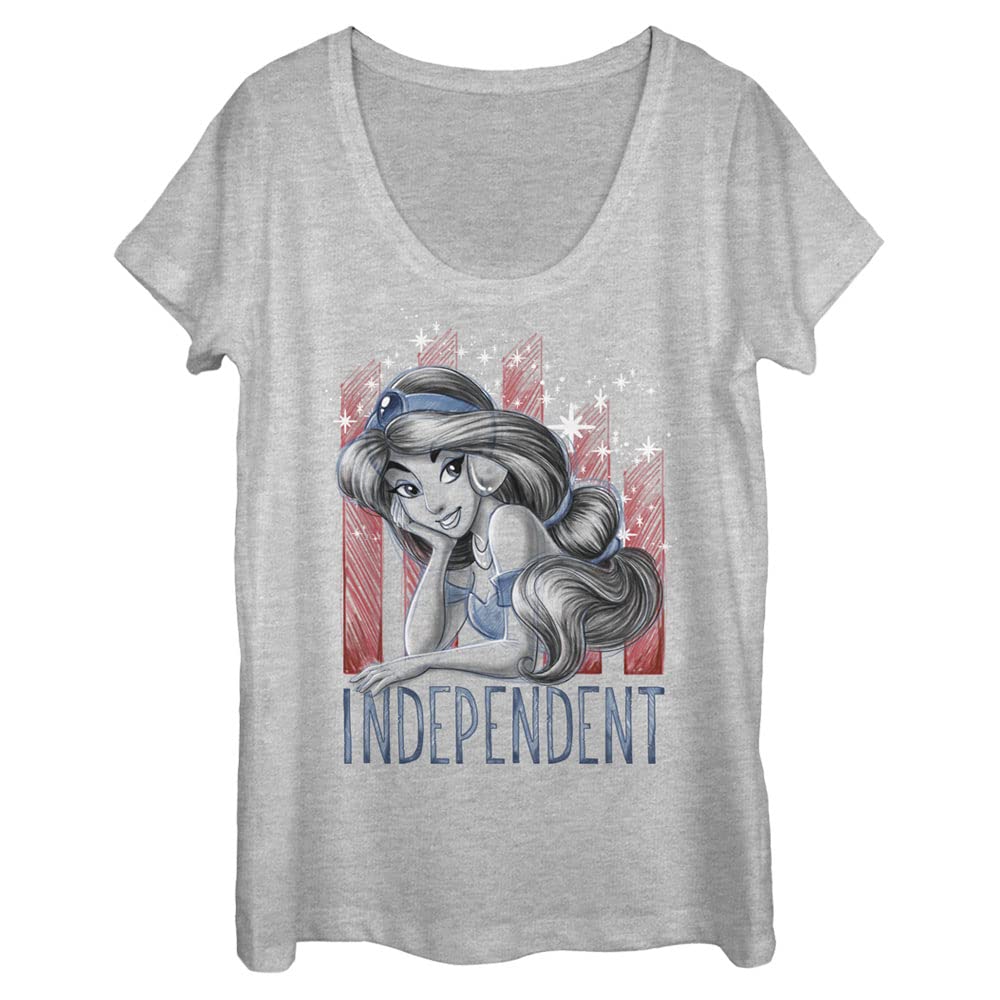 DisneyPrincesses Independent Jas Women's Short Sleeve Tee Shirt