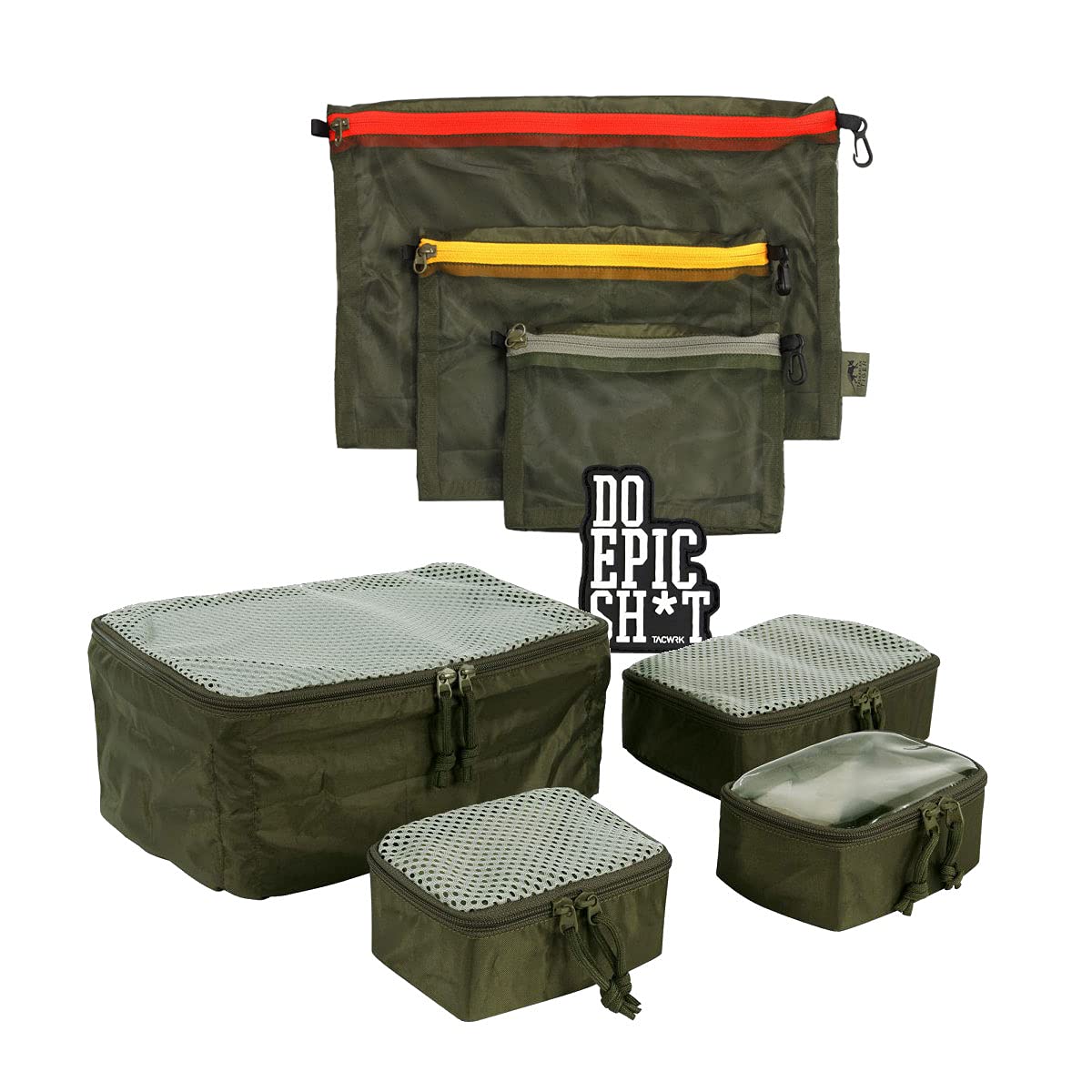 TACWRK Tasmanian Tiger TT Modular Pouch Set + Tasmanian Tiger TT  