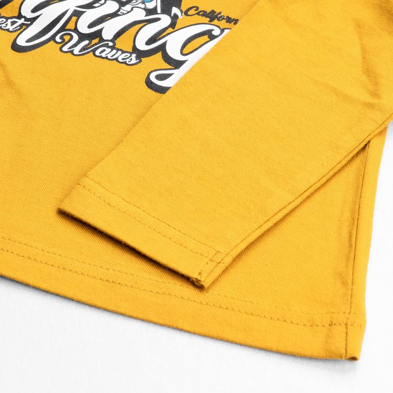 Image of Real Basics Boy's Full Sleeve Regular Tshirt (Pack of 1)