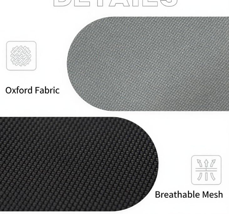 Miniatura 2 de Gray Pet Bed, High Sides & Soft Cover, Metal, Round, Modern Pet Sofa Bed for Puppy, Pet, 24x18x24.5 in