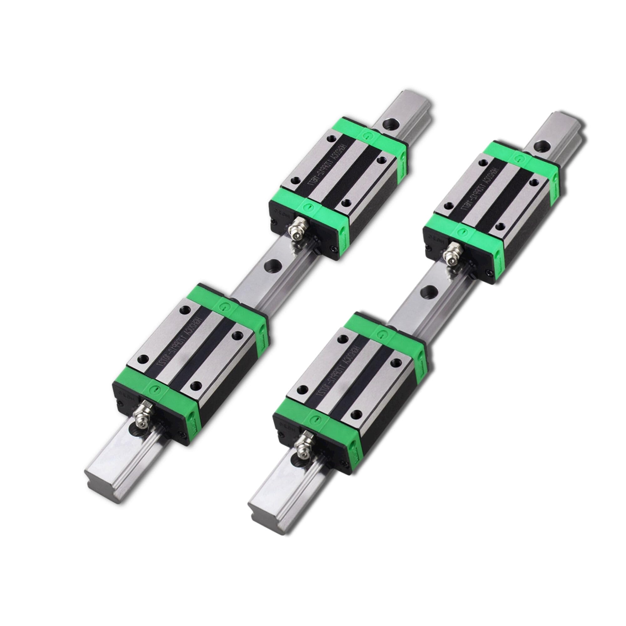DUCKDOG STK. HGR20-2200 mm Linearführungsschienensatz mit 4 STK. HGH20CA-Gleitblock, Linearschienen und Lager für Ender 3 3D-Drucker und CNC-Maschine