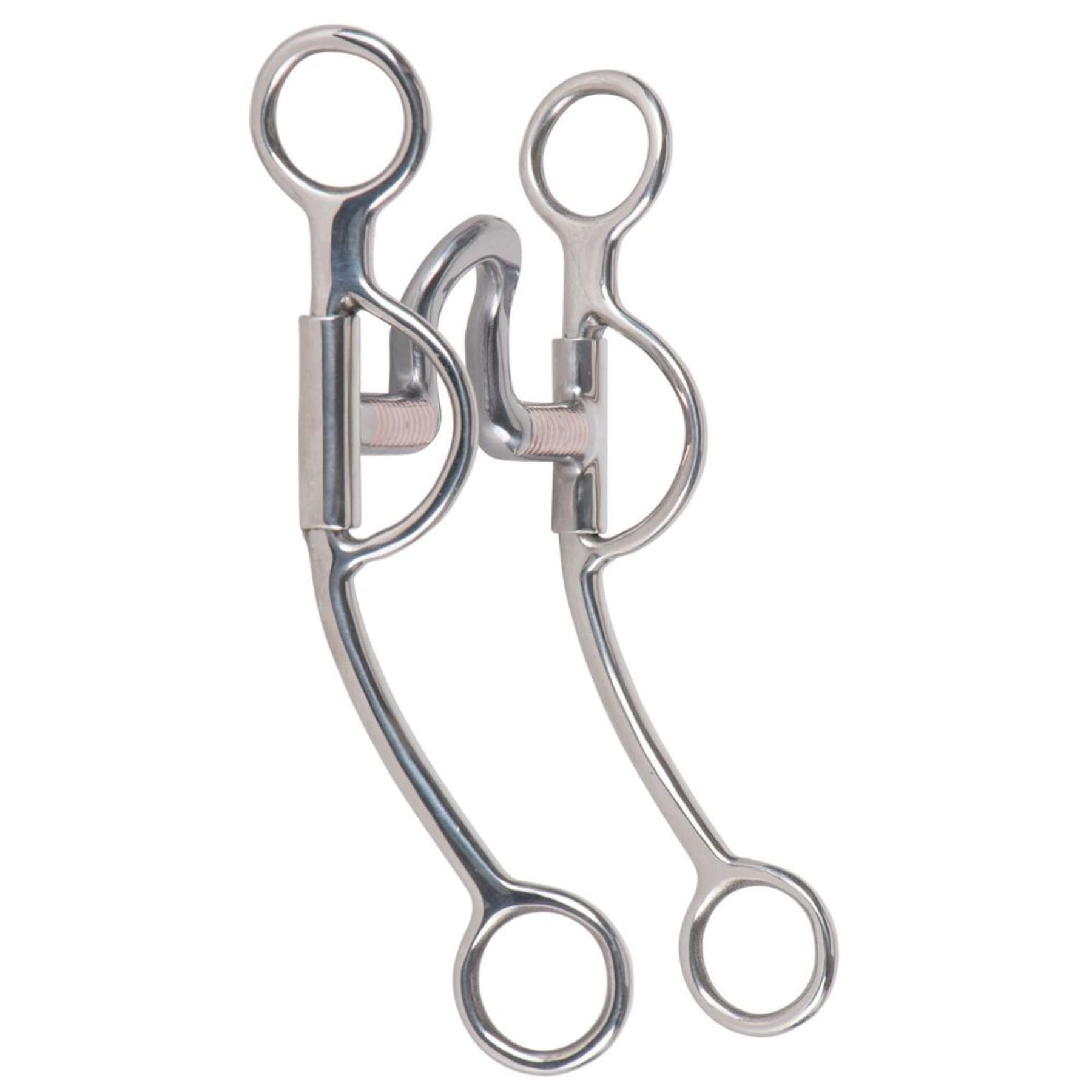 Schneiders Loomis Cheek Spoon Bit| Enhances Rider's Hand Response | Promotes Stable Horse Head Position | Encourages Softer Mouth | Minimizes Cheek