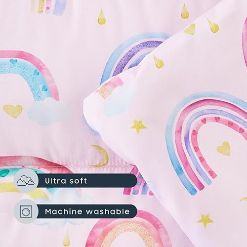 Miniatura 5 de Wake In Cloud - Toddler Nap Mat with Pillow and Blanket, for Kids Girls Ages 3 Plus in Kindergarten Daycare Preschool, Roll Up Sleeping Bag,