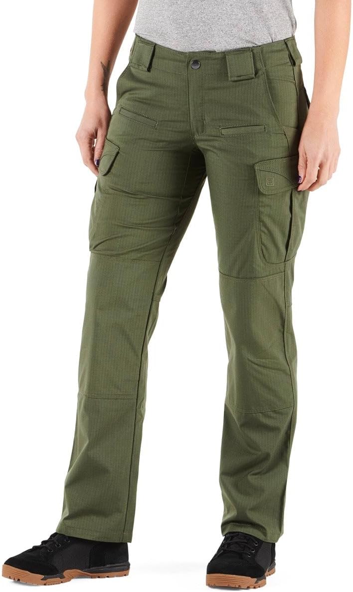 5.11 Tactical Women's Stryke Pants, Professional Work Cargo Stretch Pant, Water Resistant, Knee Pad Ready, Style 64386ABR - Image 2