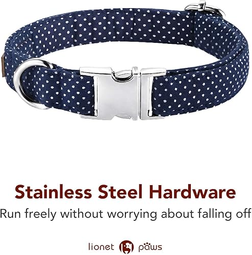 Miniatura 2 de Collar ajustable Lionet con forma de pajarita para gatos y perros. Suave y cómodo, s, Azul (Blue point)