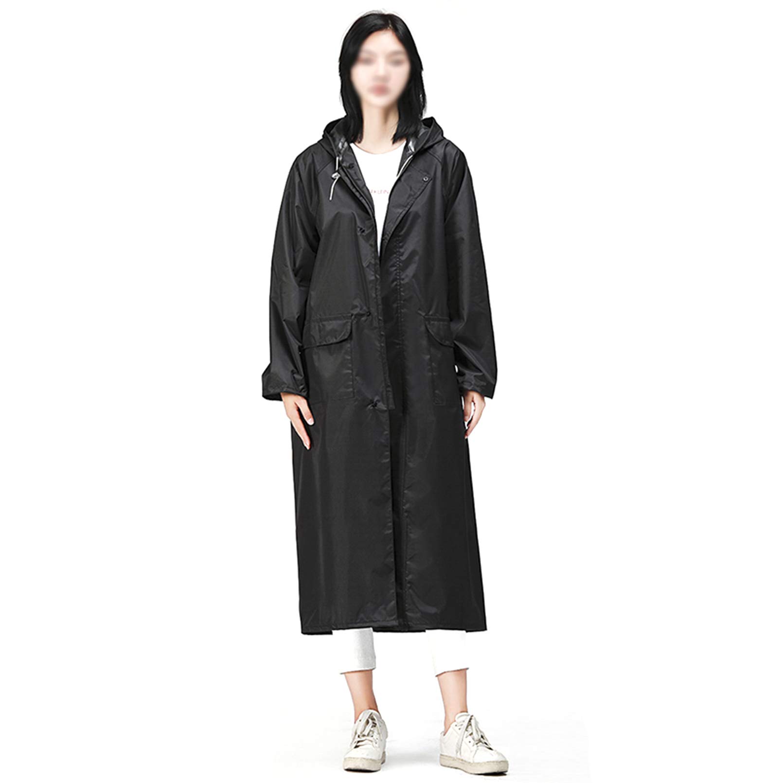 Pluie en randonnée ? Veste de pluie légère et réutilisable avec capuche BHBXZZDB