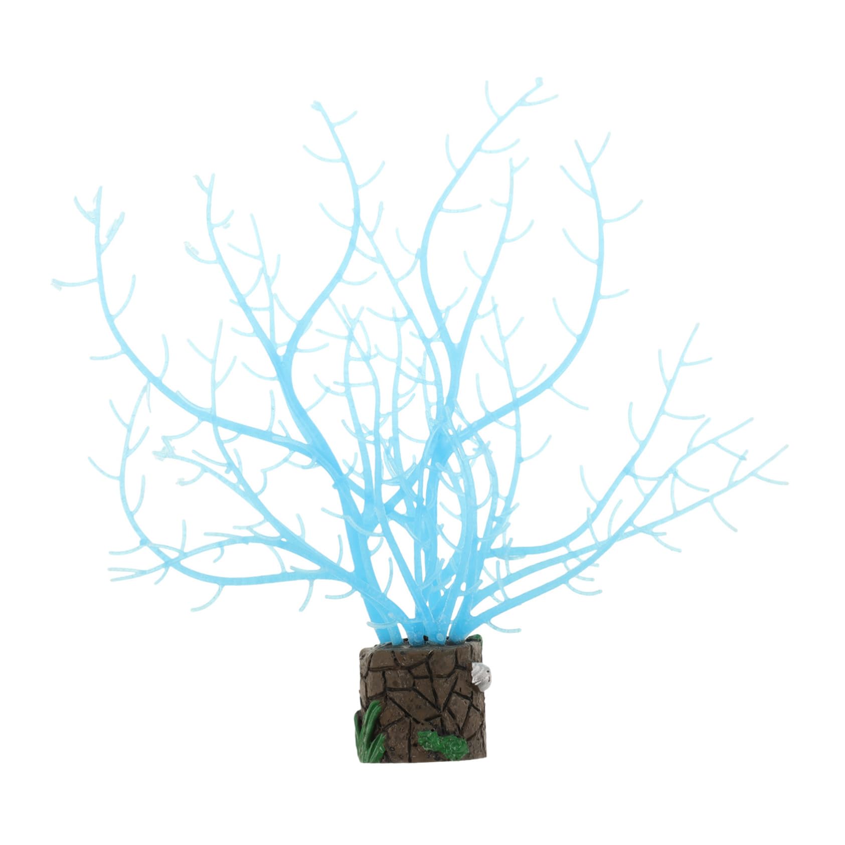SUPVOX Glowing Coral Decor for Aquariums Realistic Artificial Coral Ornament Fish Tank Decoration Vibrant Reef Accent Enhances Visual Appeal and Provides Shelter for Fish