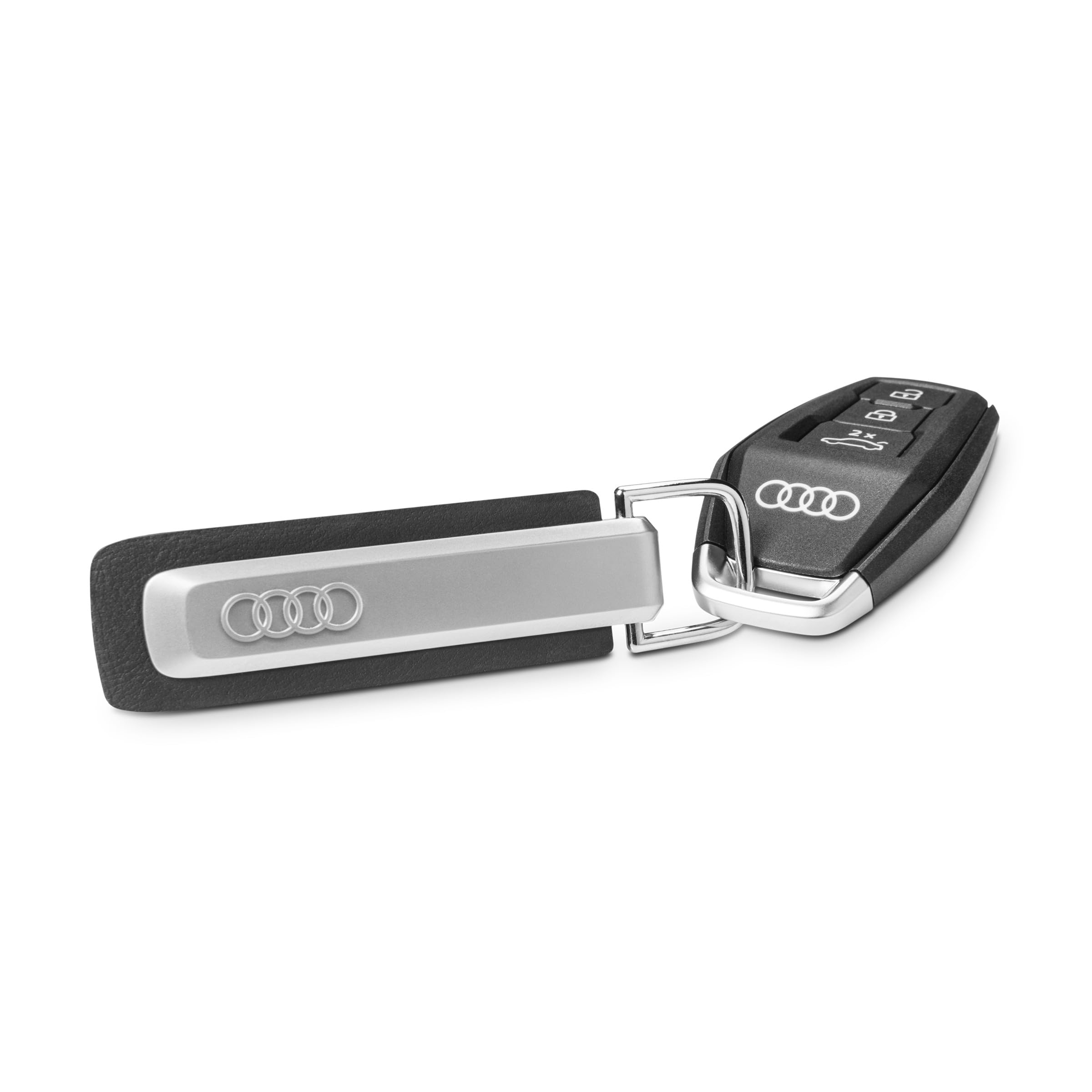 Portachiavi Audi A3 argento/nero
