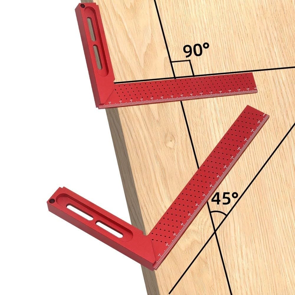 para herramienta Medición 160mm Aleación Aluminio Roja para