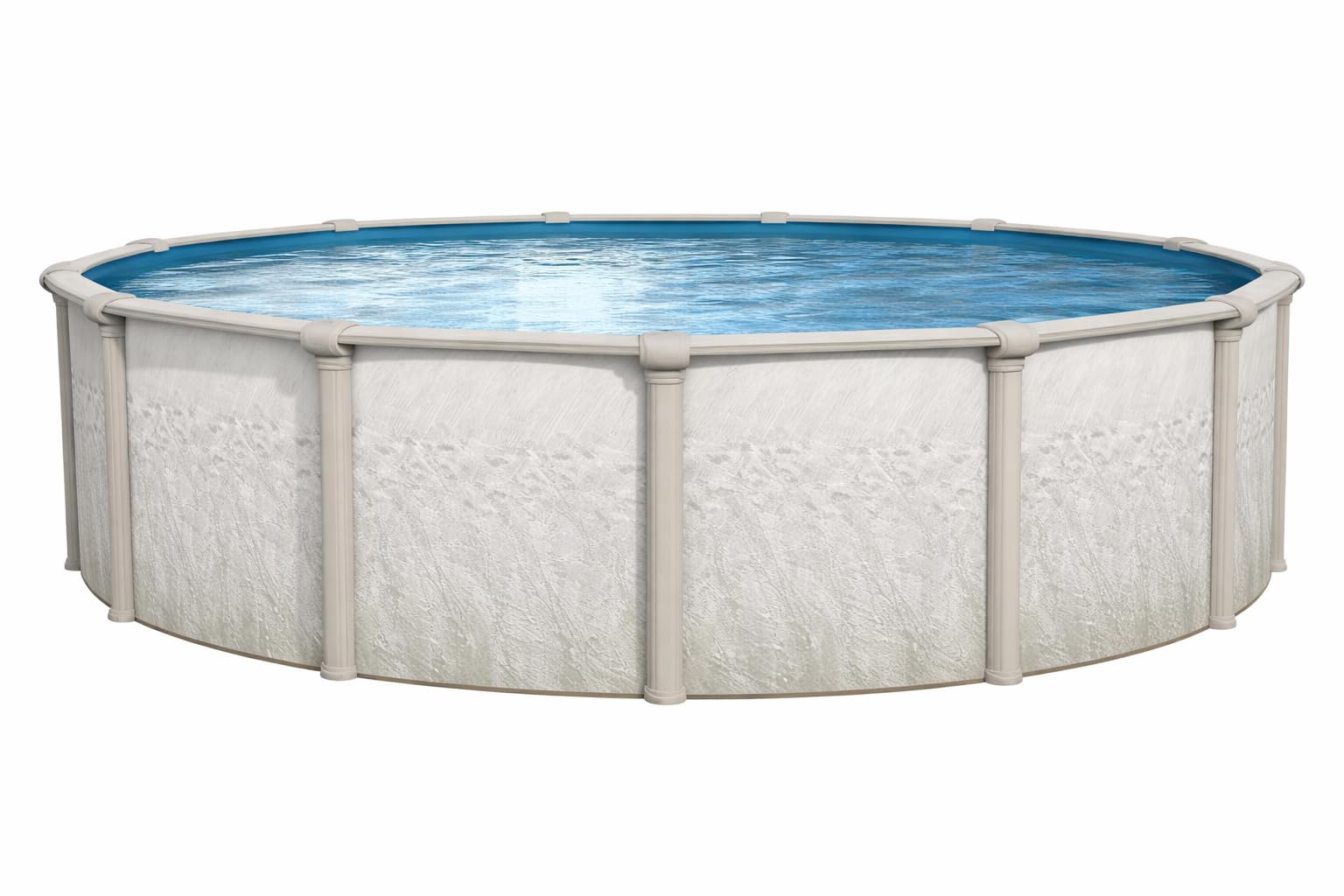 Lake Effect Pools Antigua 24 ft Round Above Ground Swimming Pool