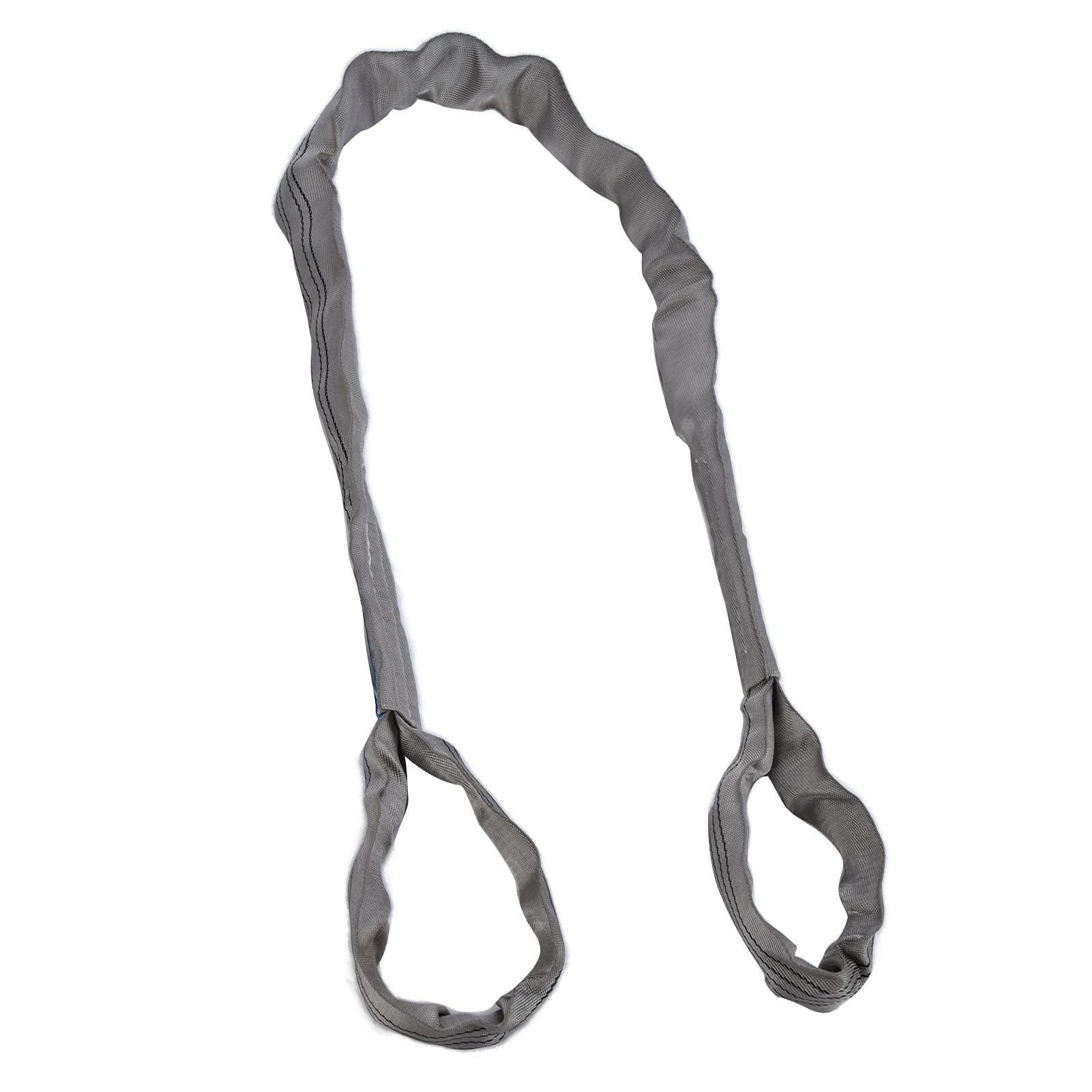 Eslingas de Elevación en Bucle, Eslinga Redonda para Grúa de 85 Mm de Ancho PES con Hebilla Doble para Equipos de Elevación(5 m (16,40 pies))