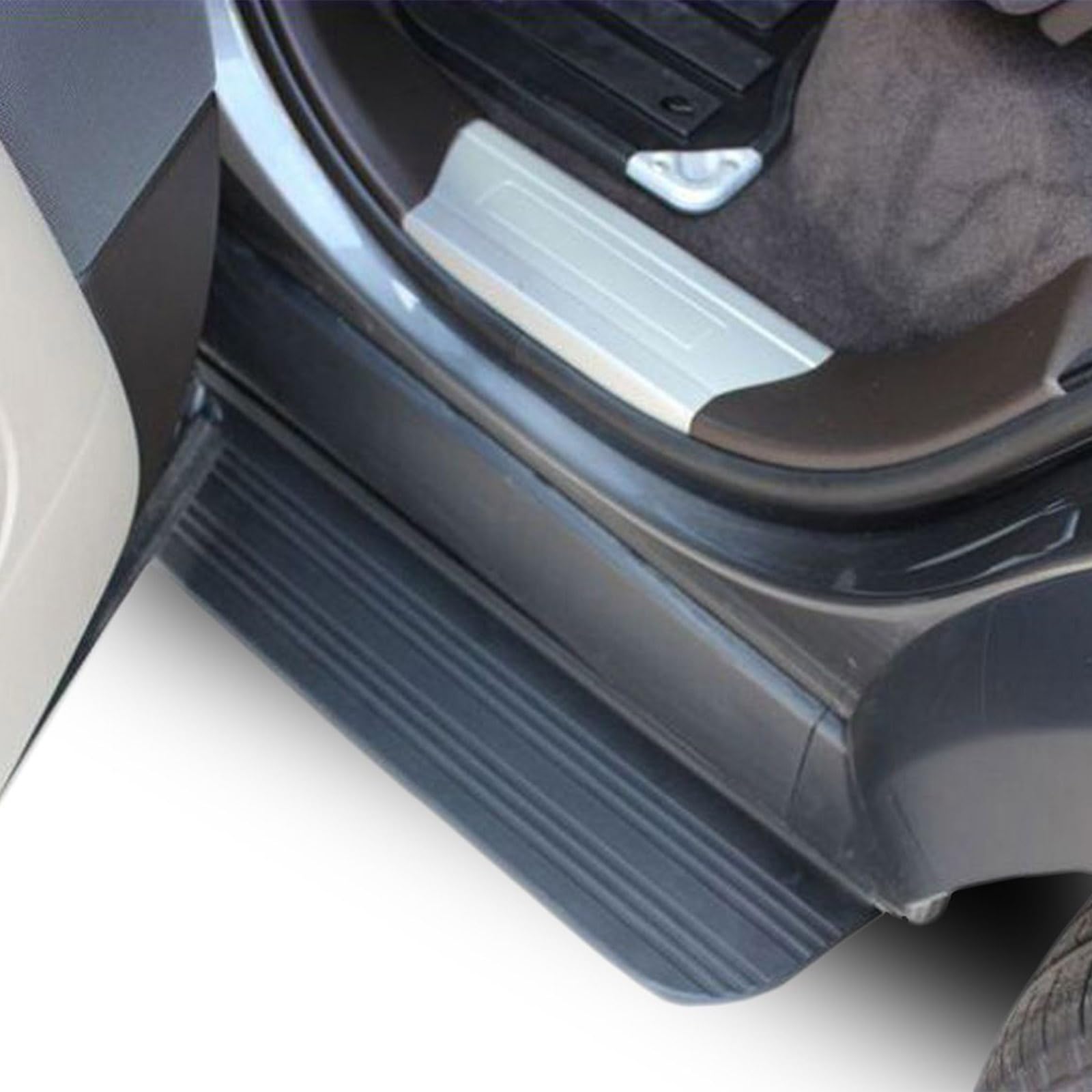 J&J AUTOMOTIVE Pedane Laterali per Land Rover Range Sport 2012-2023, Sottoporta Minigonne in Alluminio e Plastica ABS, Set Completo con Materiale di Montaggio Incluso
