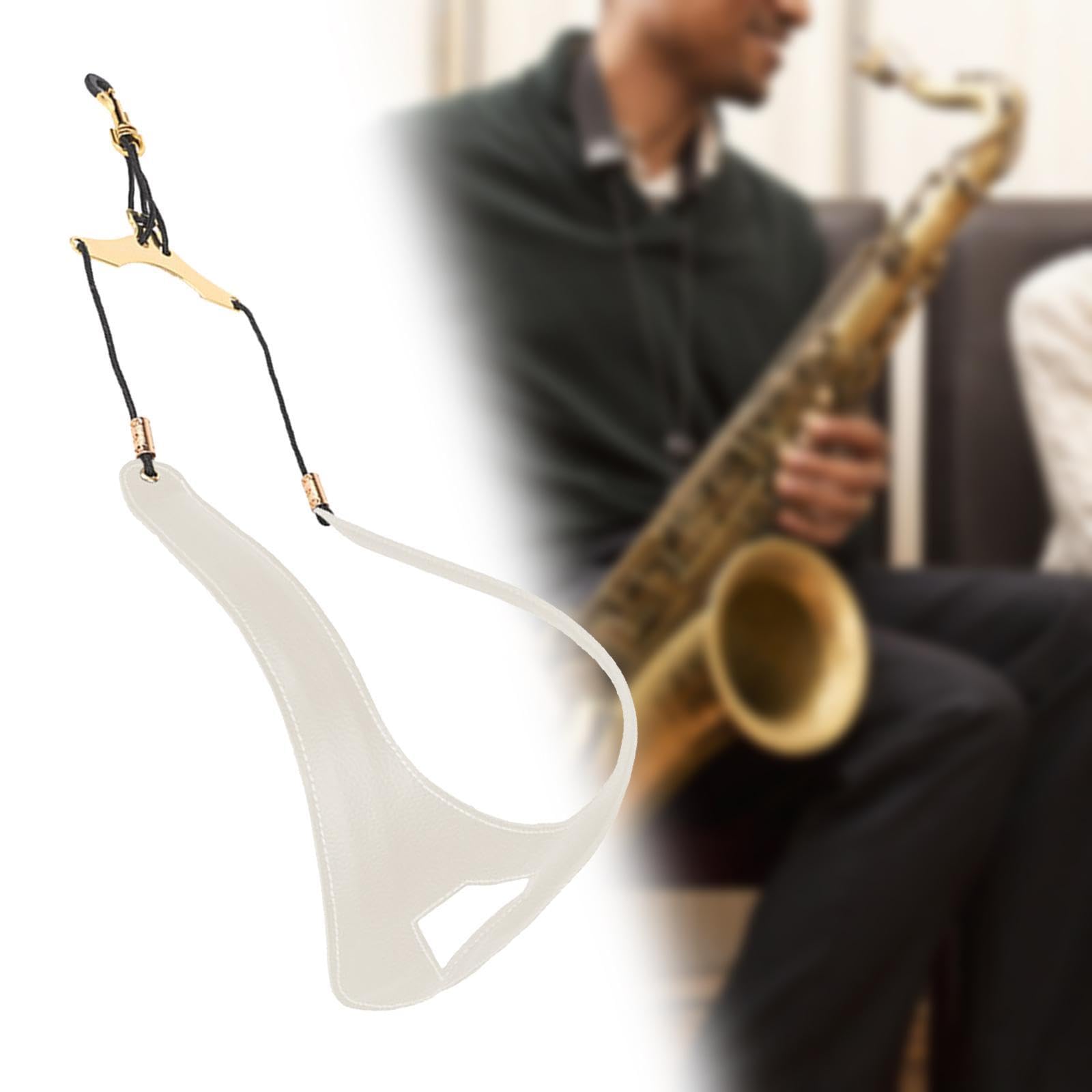 Amazon | rockible 高品質なサックスストラップ レザーネック