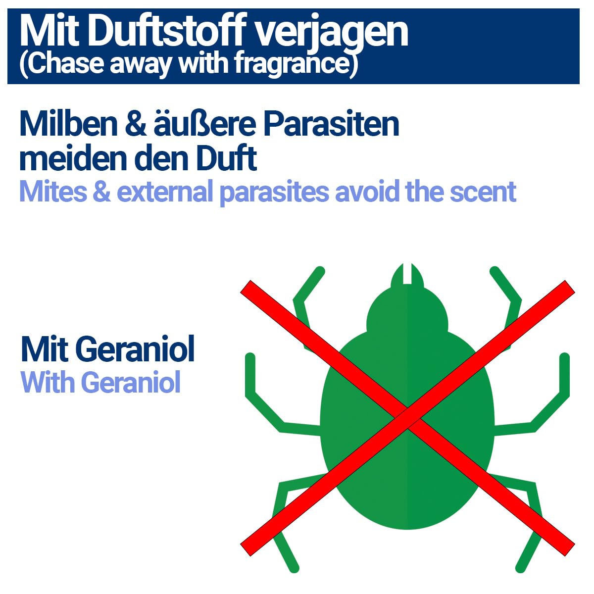 Spray antiacaro da 1000 ml per pollame come polli e uccelli - Protezione immediata e a lungo termine contro i parassiti, per uso acuto e preventivo