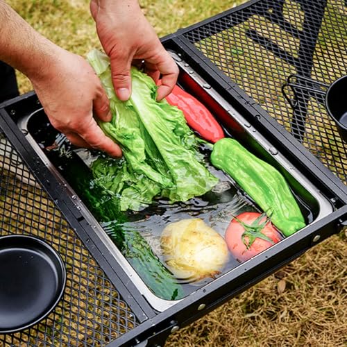 Évier de camping en acier inoxydable pour l'aménagement d'une buanderie - 8