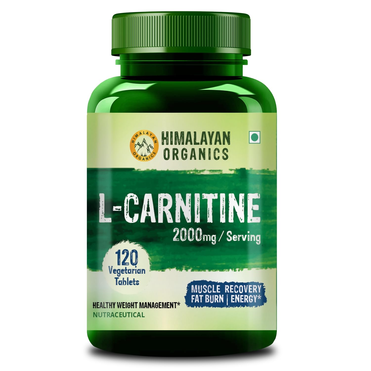 Vlado’s HIMALAYAN ORGANICS L-Carnitine L-Tartrate With Green Tea Extract 2000 Mg | Healthy Weight Management | Supports Muscle Recovery, Boost Energy, Endurance And Fat Burn -120 Vegetarian Tablets (B08HPFKLYR) Amazon Price History, Amazon Price Tracker