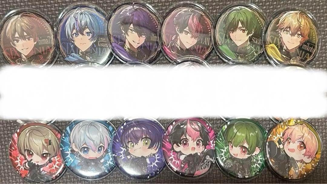 20個セット】シクフォニ 缶バッジ 1弾 スクレボ すち シクフォニ すち