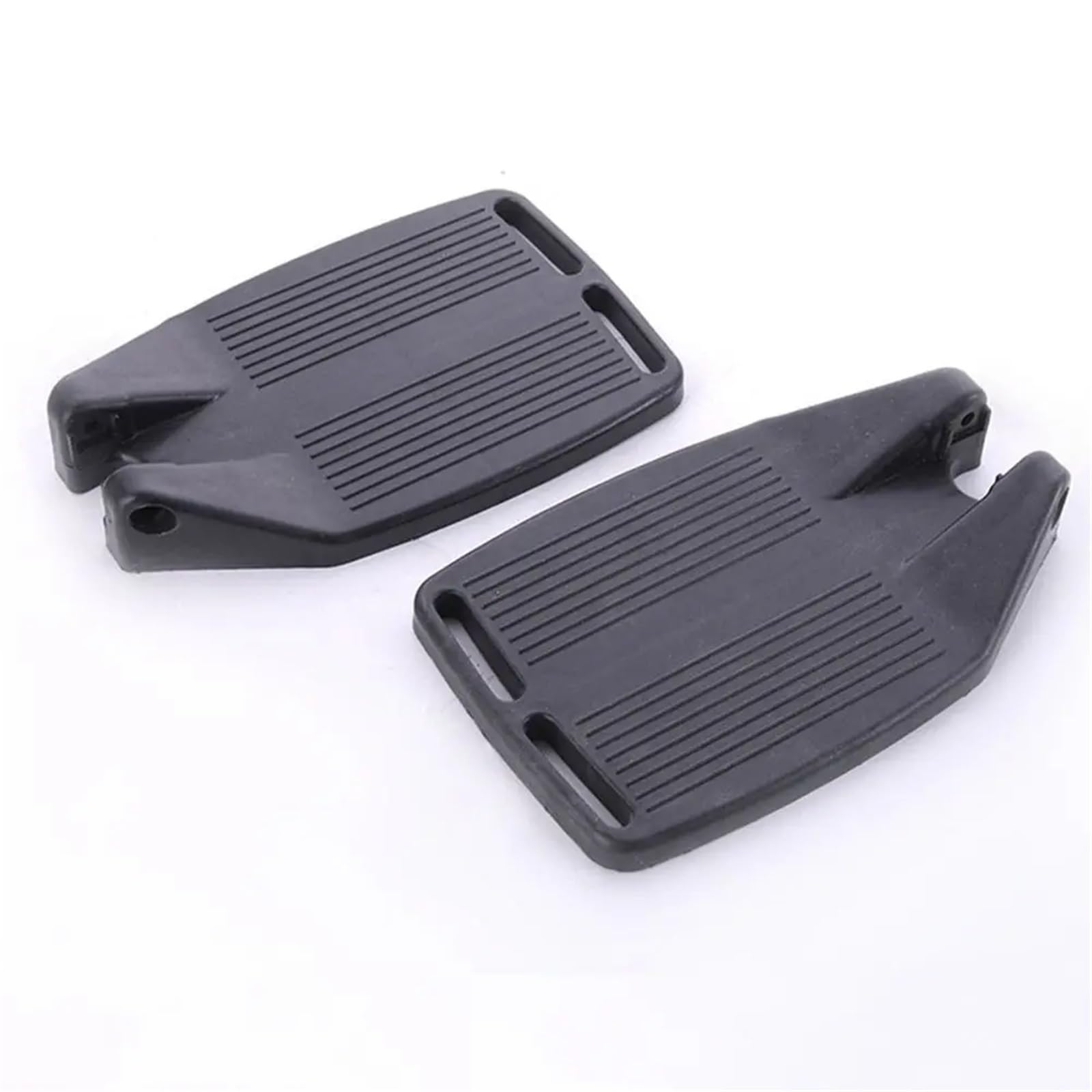 Reposapiés para sillas de Ruedas Reposapiés antideslizante for silla de ruedas, repuesto Pedal con tubo for pierna, placa pie, accesorios for, 1 par(Iron-with Leg Tube)