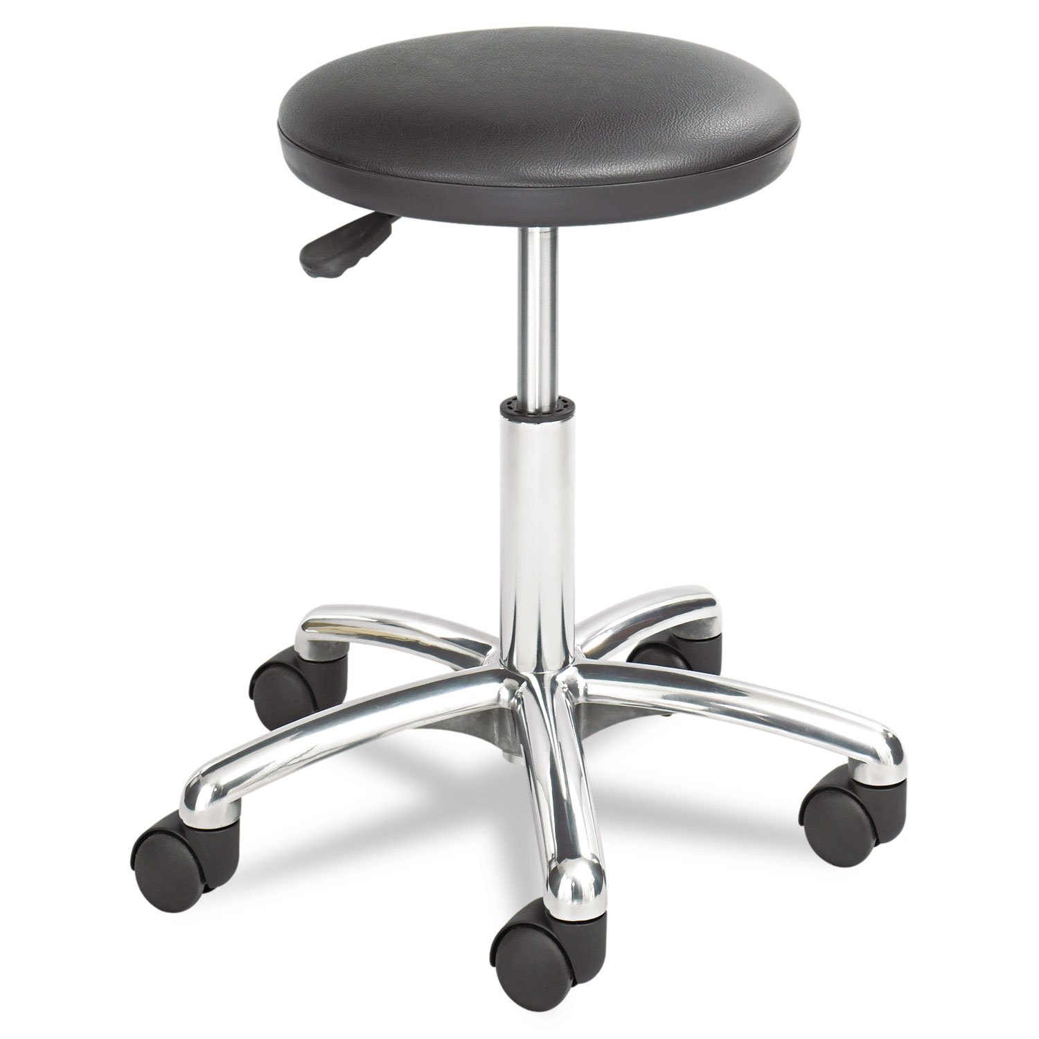 Safco Black / 1 / Low BaseScrew Lift Step Stools