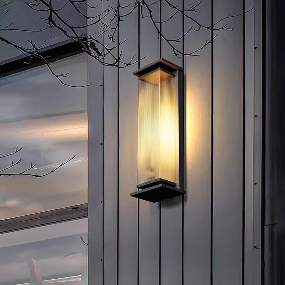 Applique a lanterna da esterno ruggine a 1 luce per veranda TR498