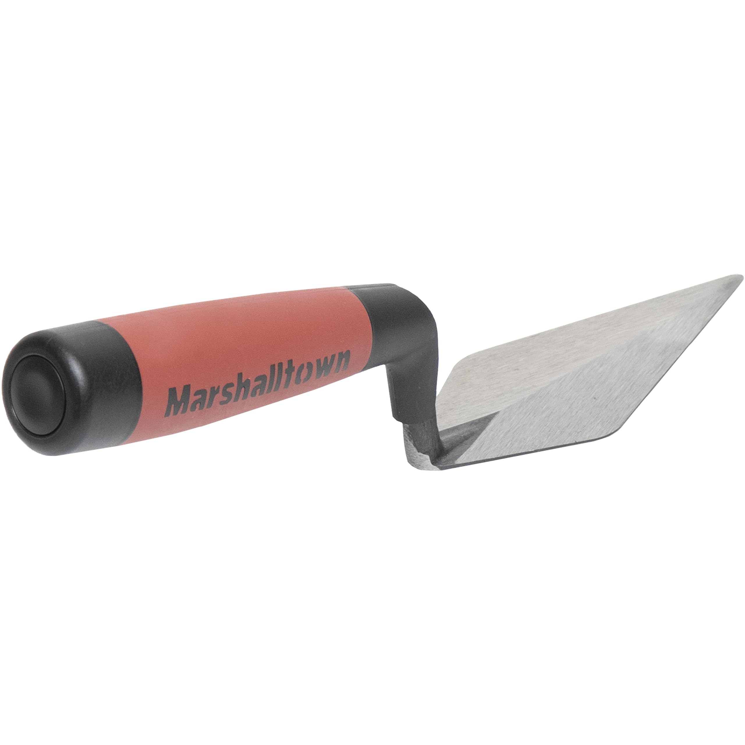 Marshalltown M46114D - Cazzuola a punta acuta, con manico in Durasoft, 10 cm