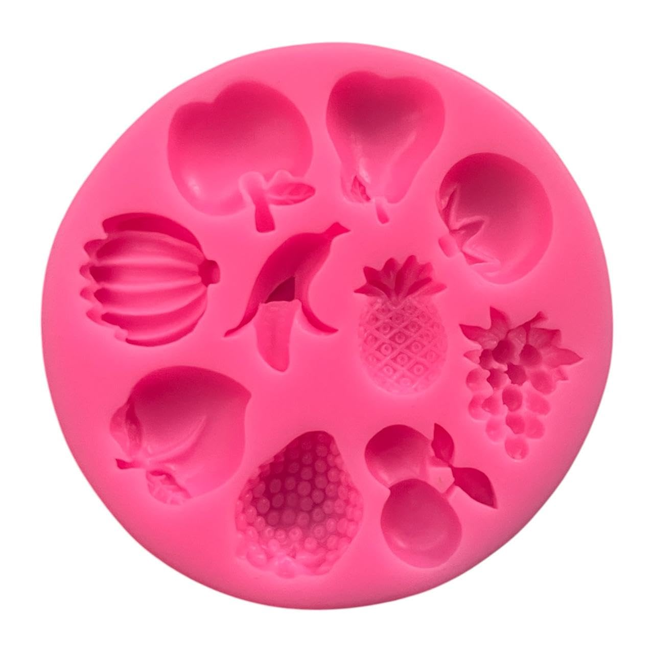 Fruit Candle Mold Silicone for Candle Making Molds Mix Fruits Shape Fondant Mould Resin Art Craft Chocolate Cake Decoration Wax Mini Topping Mold (ASM162-75)-image-41