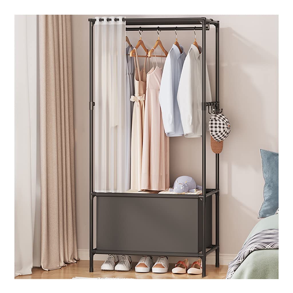MSHGSKU 3 in 1 Shoe Cabinet with Coat Rack Entryway Tree and Storage Bench Industrial Metal Design with Shelves for Stylish Hallway nization