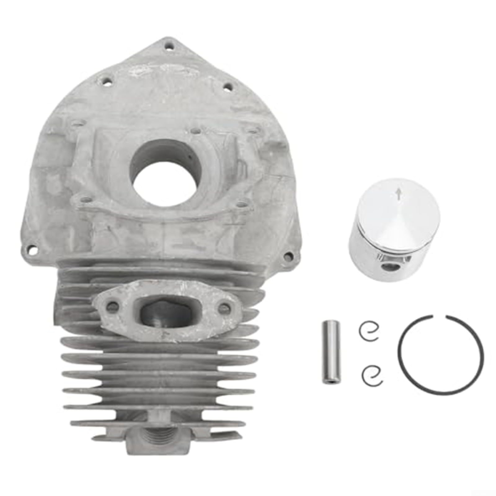 Cilindro per Pistone Kit 4161570R, per Oleo per mac Sparta 25 25TR 26 250 per efco 8200 8220 8260 Decespugliatore Parti di Riparazione Set di Metallo, per Manutenzione Giardino
