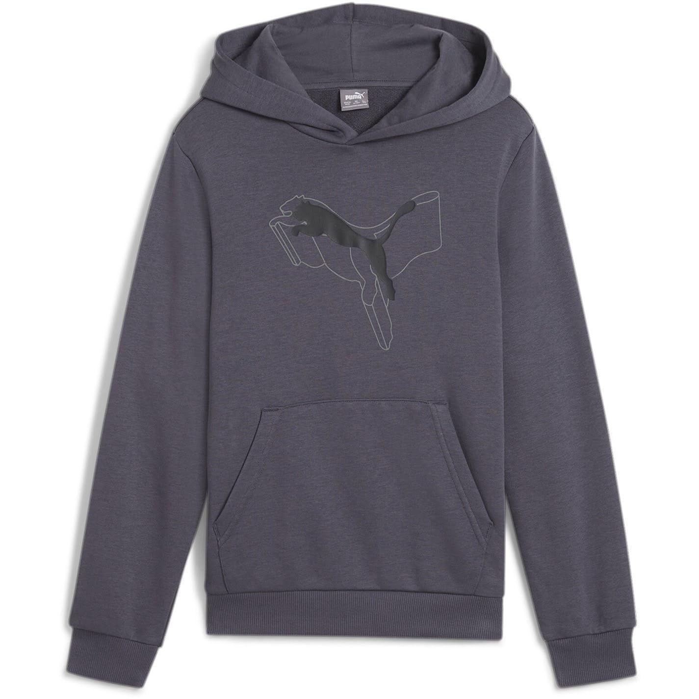 Puma  Kids ' Essentials Hoodie - Silver Gray - 9-10 (M)