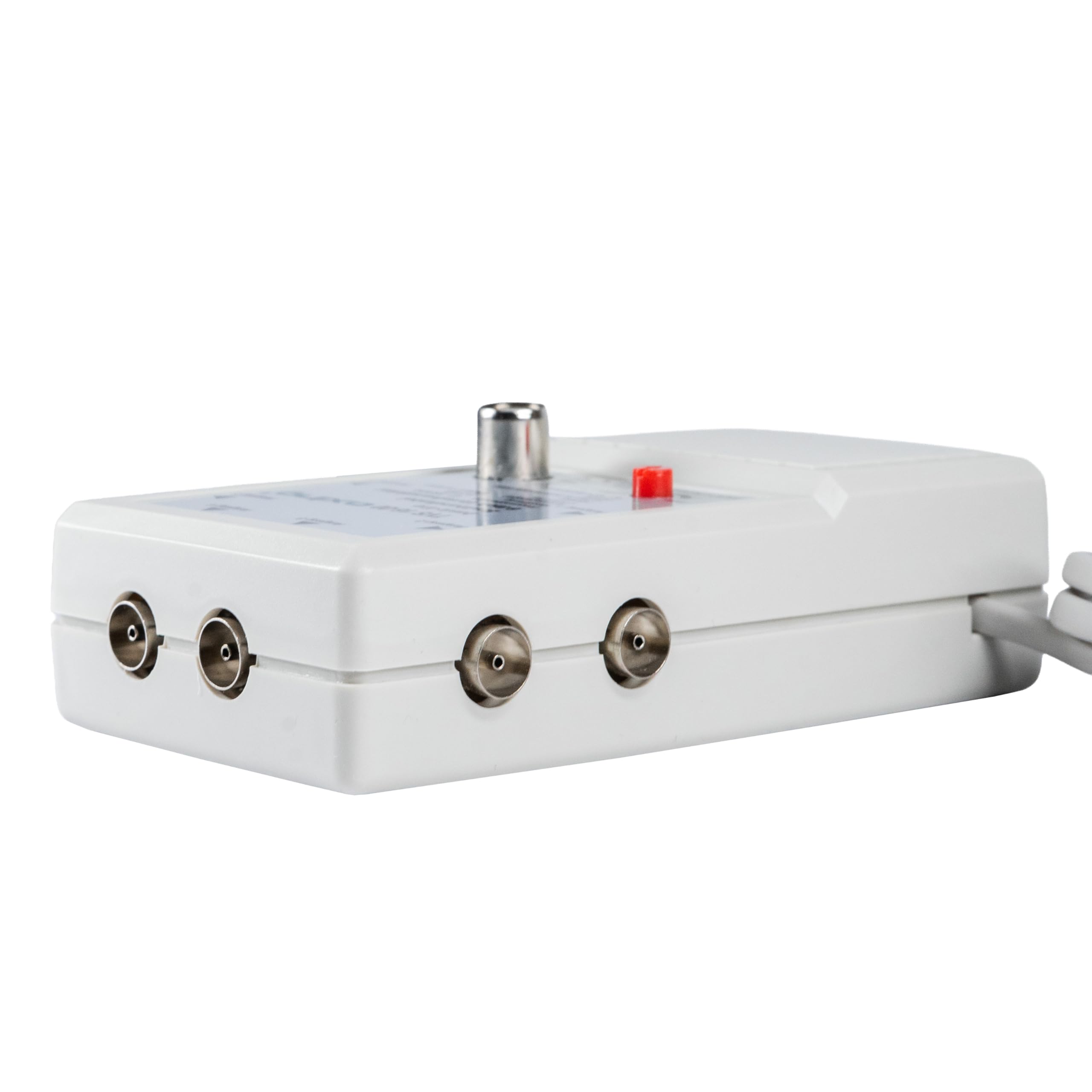 Axing TVS 16-00 Amplificatore per antenna TV digitale terrestre e FM radio, 6 Uscite, 10 dB, 47-862 MHz