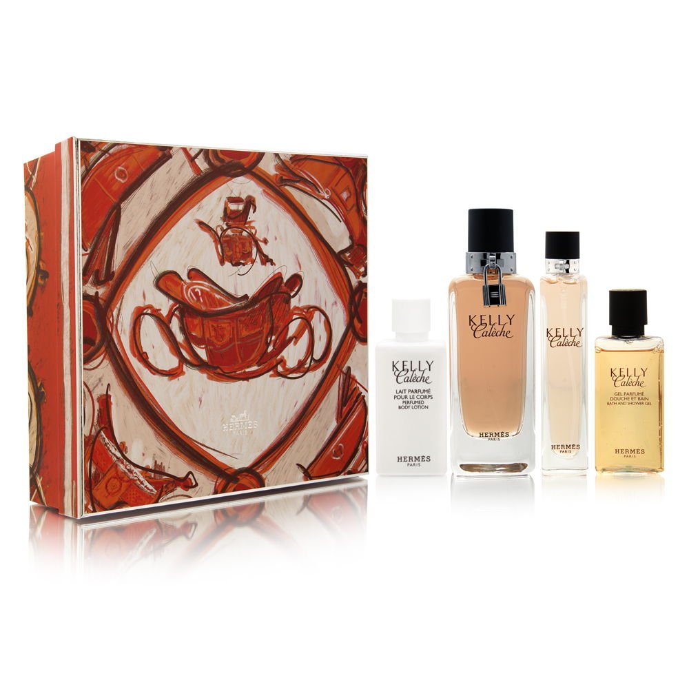 Kelly Caleche by Hermes, 4 Count Fragrance Sets Beauty & Personal Care