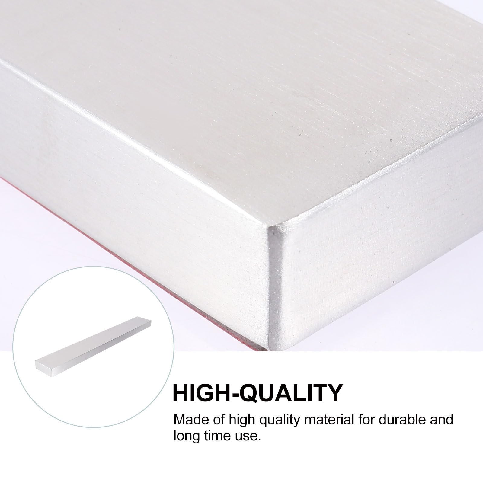 Portacuchillos Magnético de Pared Plata para Cocina, Barra