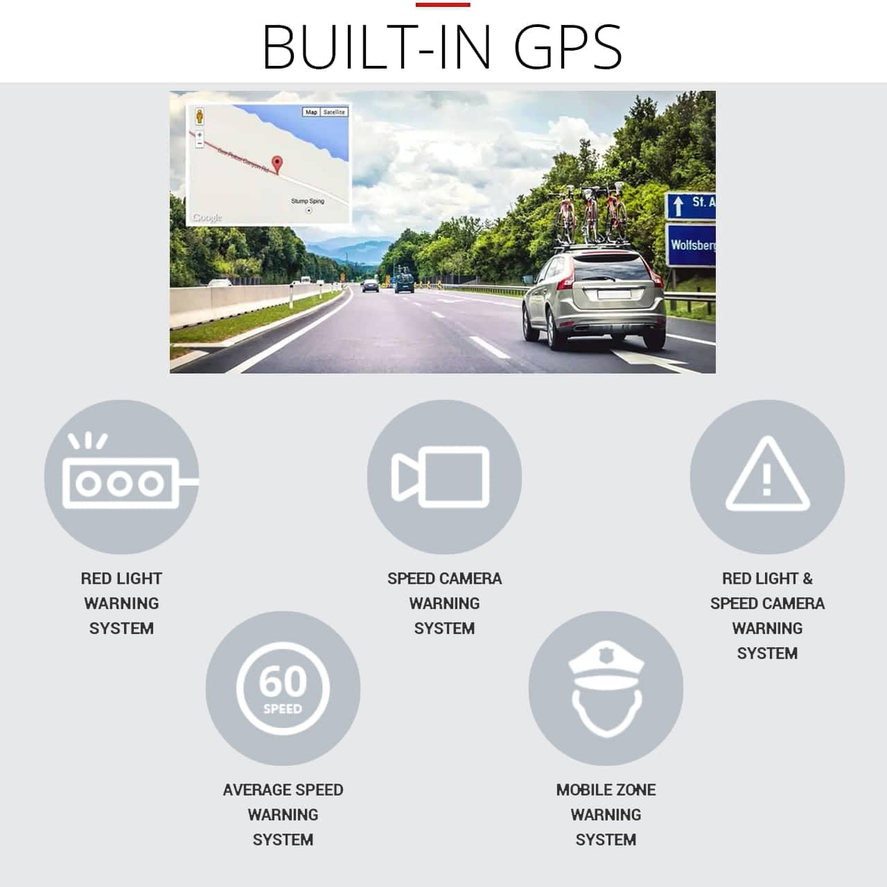 Thinkware ARC 700 Dash Cam – 4K UHD 2160p anteriore e 2K QHD telecamera posteriore per auto – Wi-Fi GPS integrato, super visione notturna 3.0, cavo hardwire per modalità parcheggio sicuro della