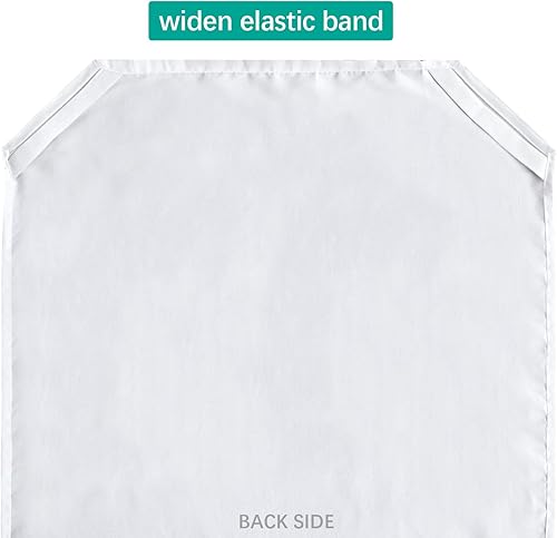 Miniatura 4 de Paquete de 2 sábanas de tamaño estándar para guardería/preescolar, 23 x 51 pulgadas, sábana para cuna infantil, color blanco, microfibra