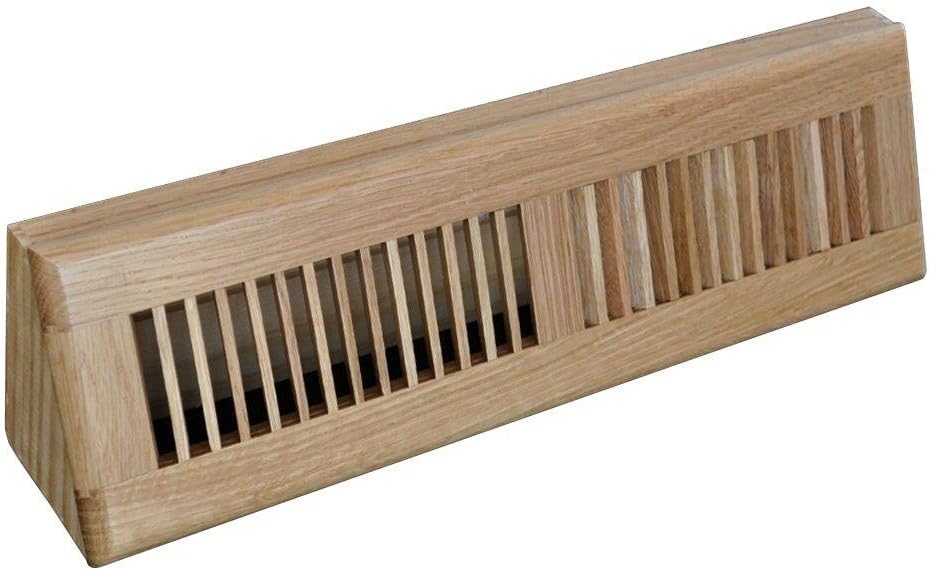 18 in. Oak Baseboard Diffuser Dark Finished